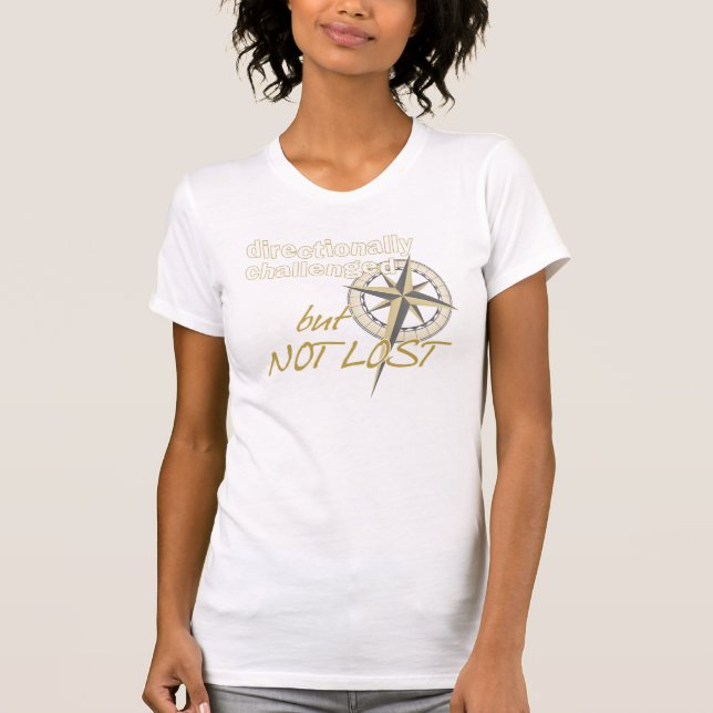 Camisa direcional desafiada (Frente)