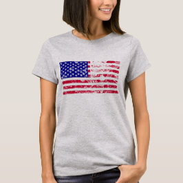 Camisa Distinta Bandeira dos EUA - Americana Vinta