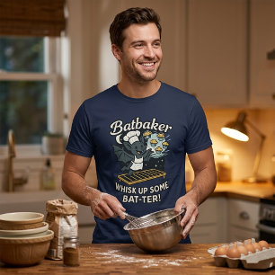 Camisa Divertida de Assador de Morcego Pun de Pada