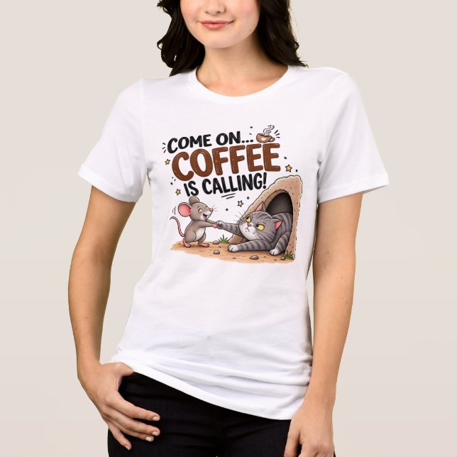 Camisa Divertida de Café | Presente para Amantes d (Frente)