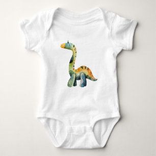 Camisa Divertida de Dinossauro de Desenho Animado