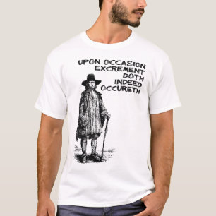 Camisa Divertida de Excremento Ocorre
