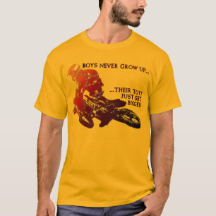 Camisa Divertida de Motocross de Moto de Terra Bri
