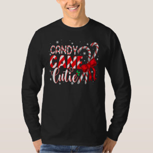 Camisa Divertida de Natal Canequinha de Cana de Aç