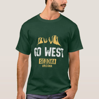 Camisa Divertida de Sedona Vá para o Oeste Férias 