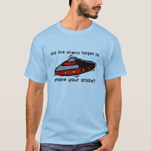 Camisa Divertida de Sonda Alienígena Humor Insulta