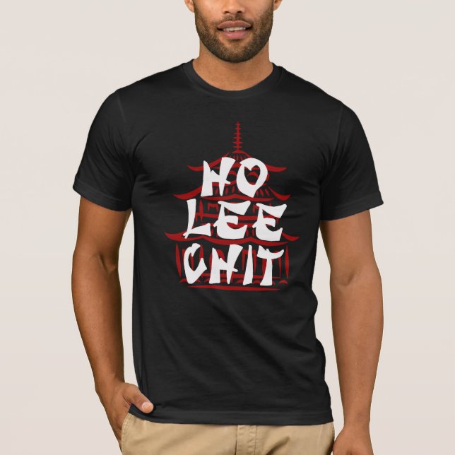 Camisa Divertida Hip Ho Lee Chit - Camiseta Gráfic (Frente)