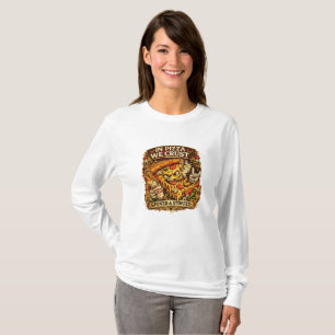 Camisa Divertida para Amantes de Pizza – Na Pizza