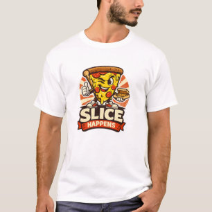 Camisa Divertida para Amantes de Pizza – Slice Hap