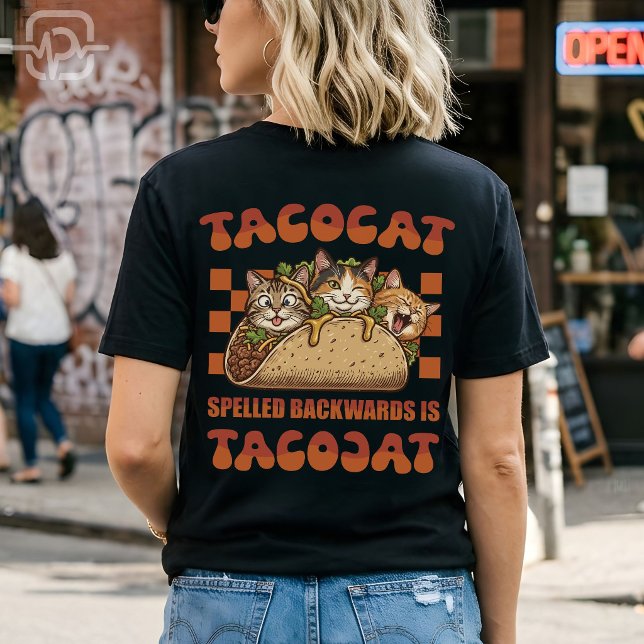 Camisa Divertida Tacocat Palíndromo Retro Cinco De (Funny Tacocat Palindrome Retro Cinco De Mayo T-Shirt)