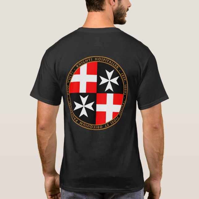Camisa dividida do selo de Hospitaller quatro dos (Verso)