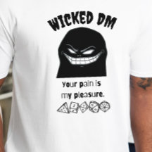 Camisa DnD - MDM Má Sua Dor É Meu Prazer