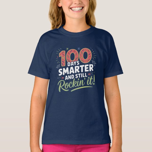 camisa do 100º dia de aula (Frente)