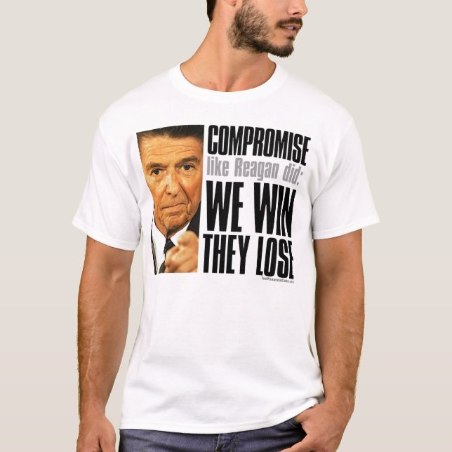 Camisa do acordo de Reagan (Frente)