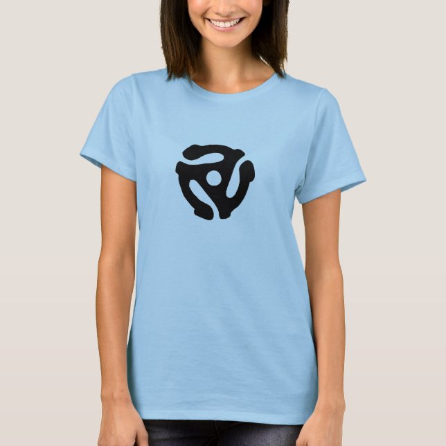 Camisa do adaptador de gravação de 45 RPM (Frente)