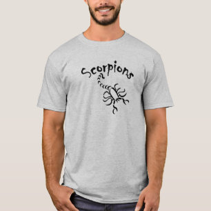 Camisa do adulto dos escorpião