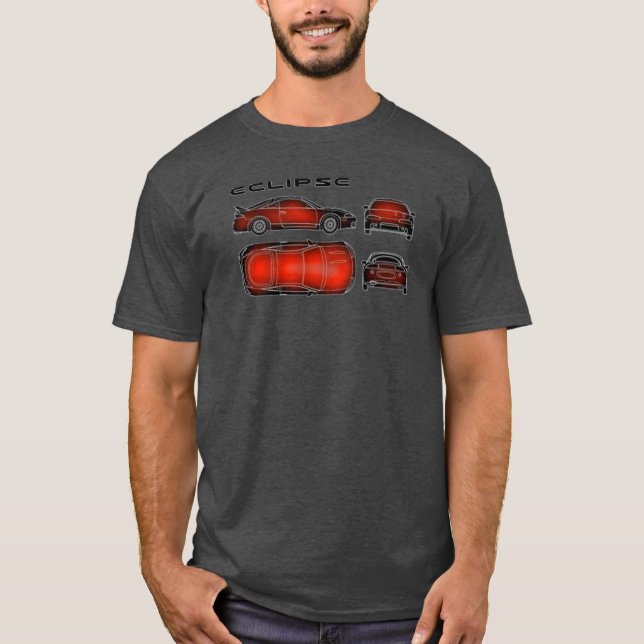 camisa do AFINADOR do eclipse DSM de mitsubishi (Frente)