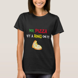 Camisa do amante da pizza