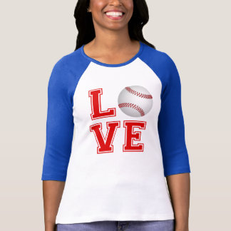 Camisa do AMOR do basebol