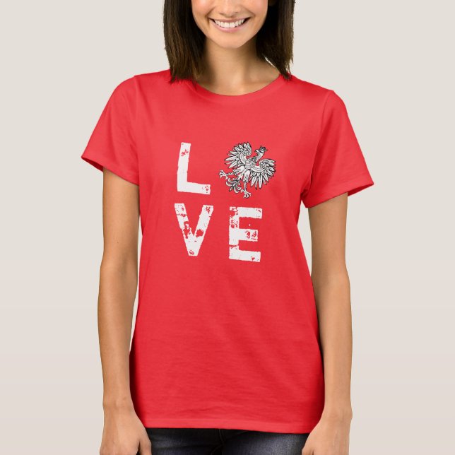 Camisa do amor do dia de Dyngus (Frente)