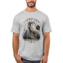 Camisa do Animal do Zodíaco Capricórnio