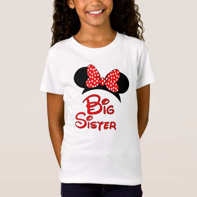 Camisa do aniversário de Minnie para meninas (Frente)