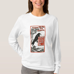 Camisa do anúncio T dos comprimidos do fígado de