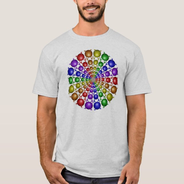Camisa do arco-íris de Newton (Frente)