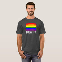 Camisa do arco-íris do orgulho de LGBT