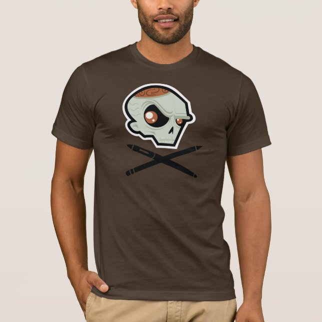 Camisa do artista do zombi (Frente)