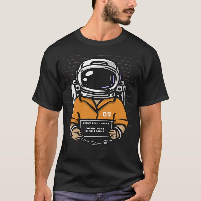 Camisa do Astronauta Criminal (Frente)