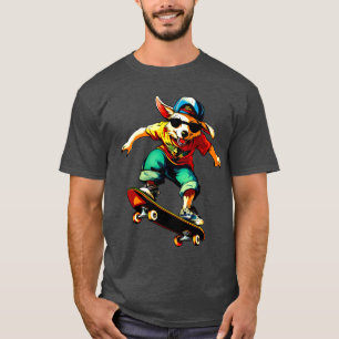 Camisa do Australian Shepherd Skateboard