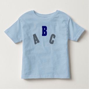 Camisa do azul de ABC