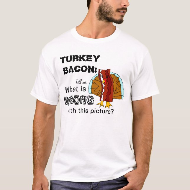 Camisa do bacon de Turquia (Frente)