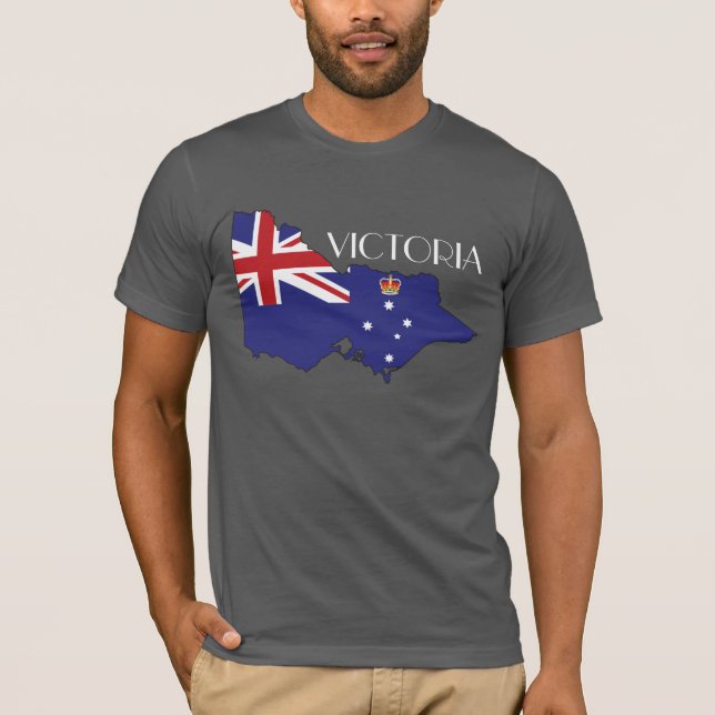 Camisa do Bandeira-Mapa de Victoria (Frente)