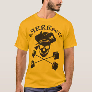 Camisa do Barbell do pirata