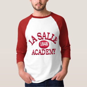 Camisa do basebol da academia de Salle do La