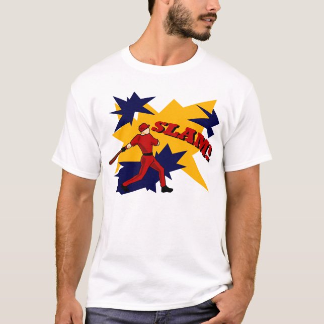 CAMISA DO BASEBOL DA BATIDA (Frente)