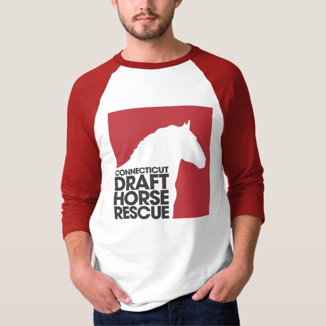 Camisa do basebol da Capa do salvamento 3/4 do (Frente)