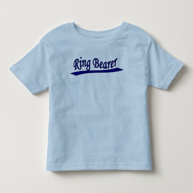 Camisa do basebol do portador de anel (Frente)