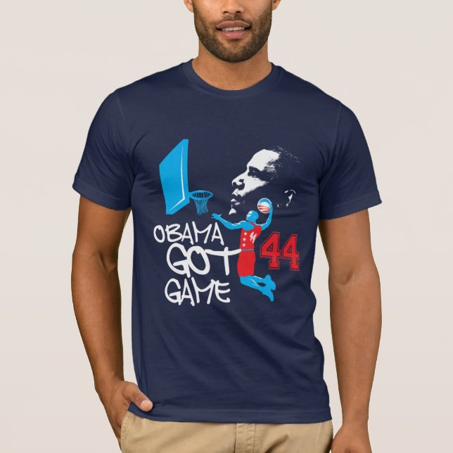 Camisa do basquetebol de Obama (Frente)