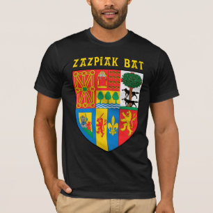 Camisa do bastão de Zazpiak