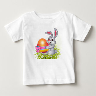 Camisa do bebê do coelhinho da Páscoa