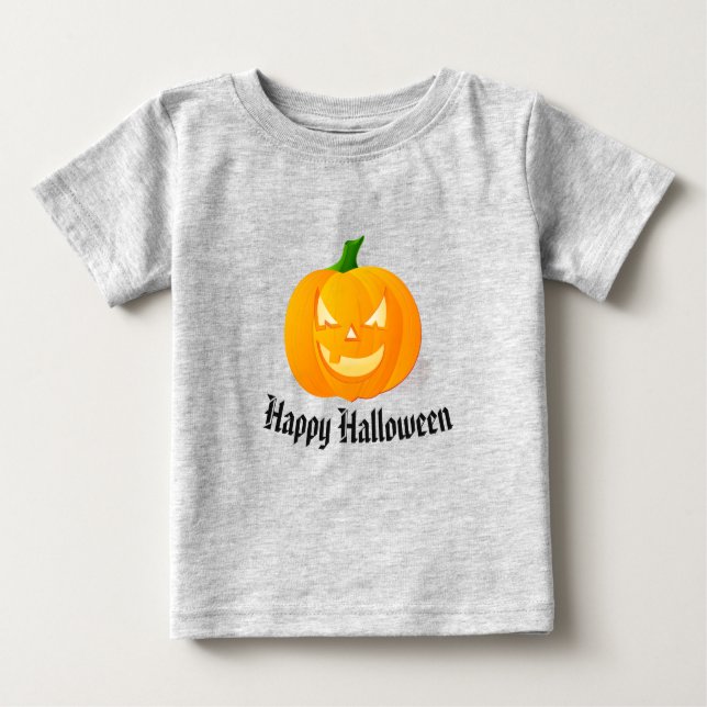 Camisa do Bebê Halloween (Frente)