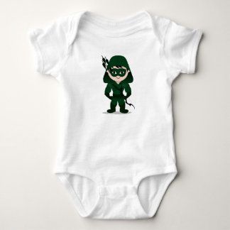 Camisa do bebê t do arqueiro de Chibi