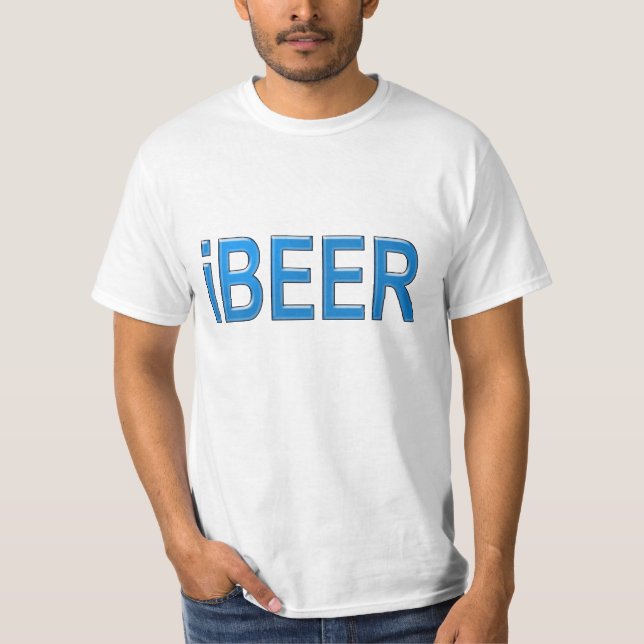 camisa do bebedor de cerveja t (Frente)
