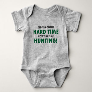 Camisa do Bodysuit do jérsei da caça do bebê
