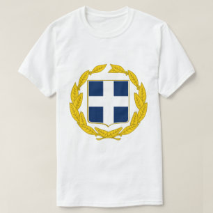 Camisa do Brasão de Armas da Grécia