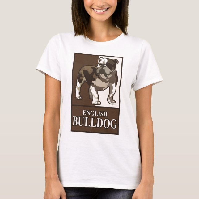 Camisa do Buldogue Inglês (Frente)