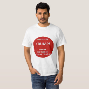 Camisa do cabouqueiro do russo do trunfo